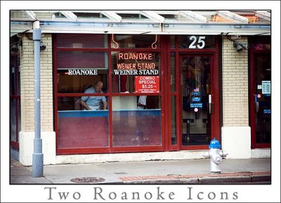 Two Roanoke Icons