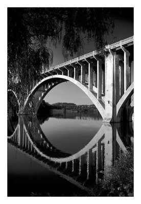 Looking thru the Bridge