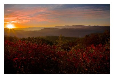 Foothills Parkway Sunrise