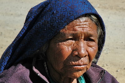 old lady in San Juan Chamula
