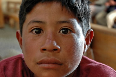 young man of Santiago de Atitlan