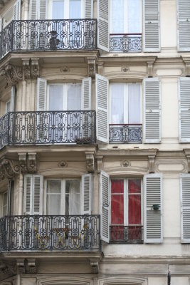 Balconies and shutters