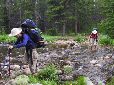 E Fork of the Big Goose Creek, Wardie & Linda Crossing