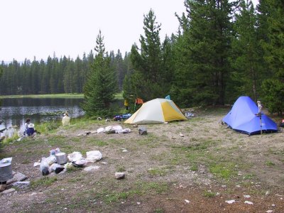 Last Overnight, Duncan Lake, Elev 8,900
