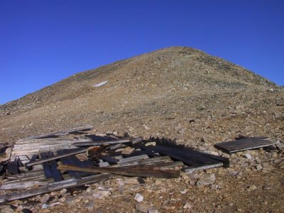 Mining Ruins, Below Democrat Summit