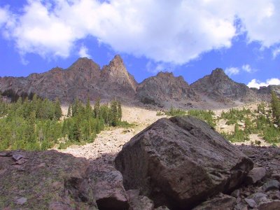Near 2nd Overnight, Below Porcupine Pass