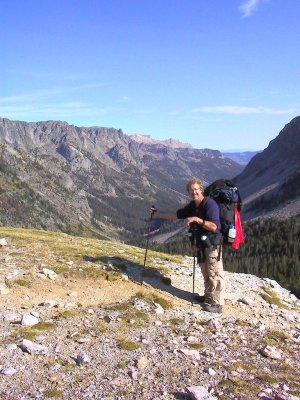 John on Porcupine Pass