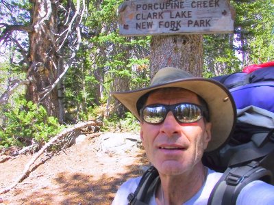 Self-portrait, Jim at Trail Junction