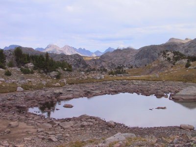 Ponds Near Kenny Lake on New Fork Trail