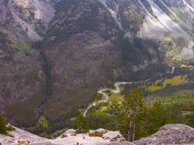 Summit View of Green River Basin, Snaking Towards the Colorado River, A Course of 730 Mi.s