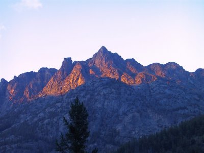 Awesome Light Play, Last Dusk on the Trail