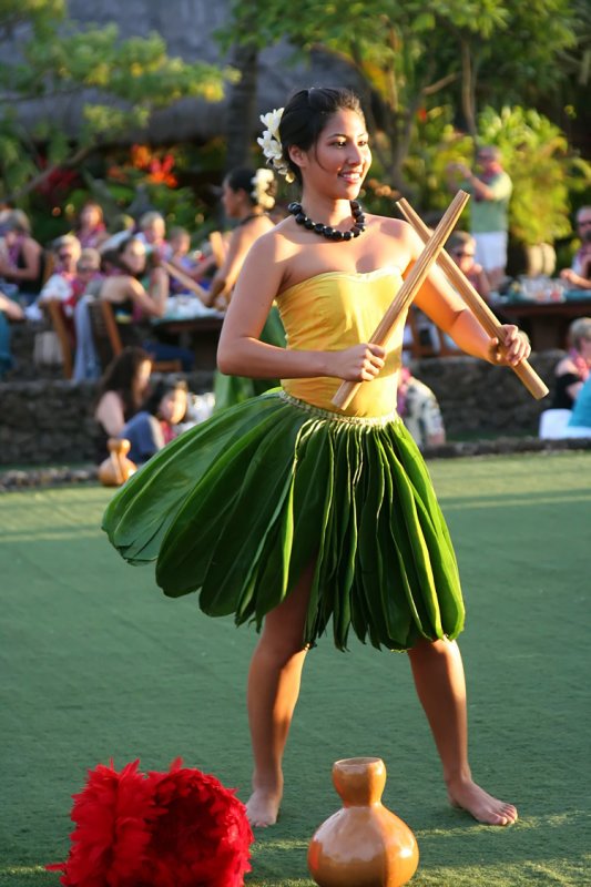 Old Lahaina Luau - Hula Girl