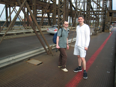 Boston - Loic and Seb on the Freedom Trail