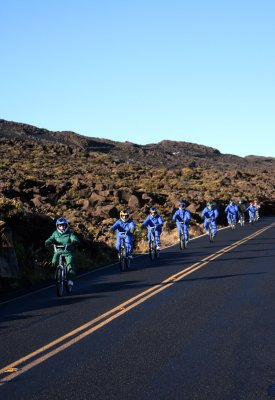 Haleakala - Bike Riding