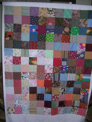 Linus Quilt Top.  38 x 49  Finished 2-14-07