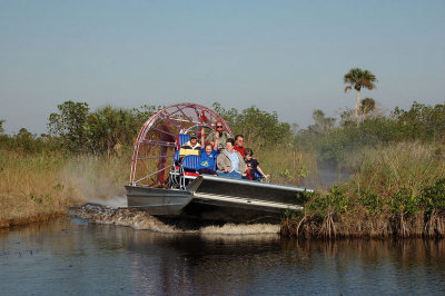 An Airboat Ride In The Everglades