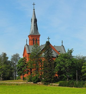 A Country Church In Finland