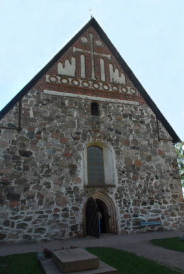 A Very Old Church Near Porvoo