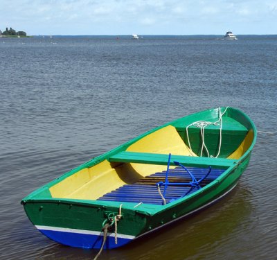Rowboat On The Bay