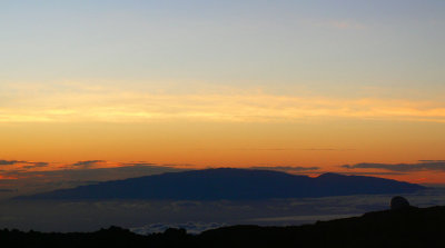 Sunset over Maui