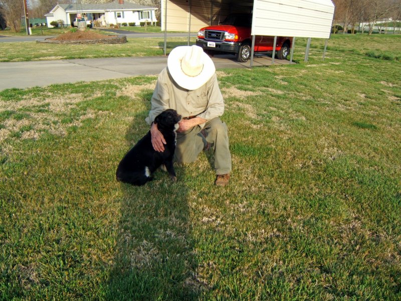 A MAN AND HIS BEST FRIEND