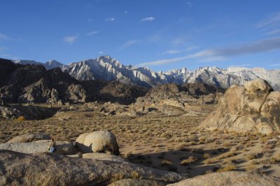 Moning at Eastern Sierras