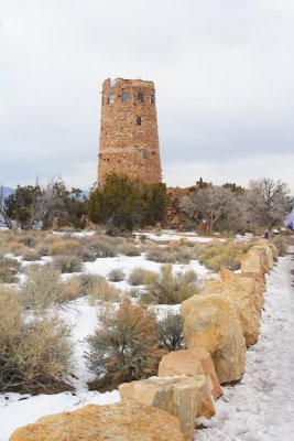 Desert view watch tower