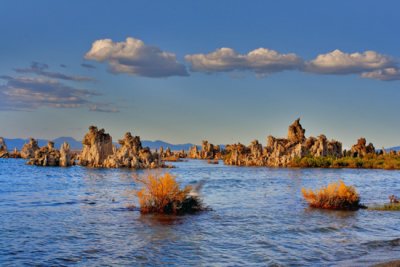 late afternoon Tufa
