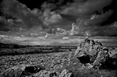 The Burren (B&W)