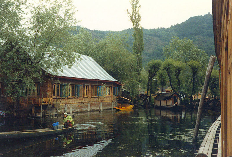 Waterside - Takht-i-Suleiman in background