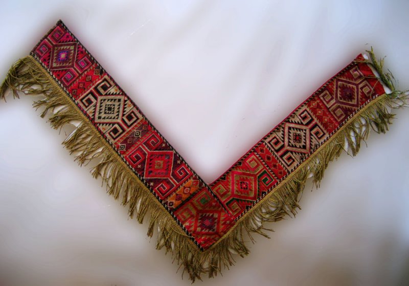 Turkoman embroidered piece