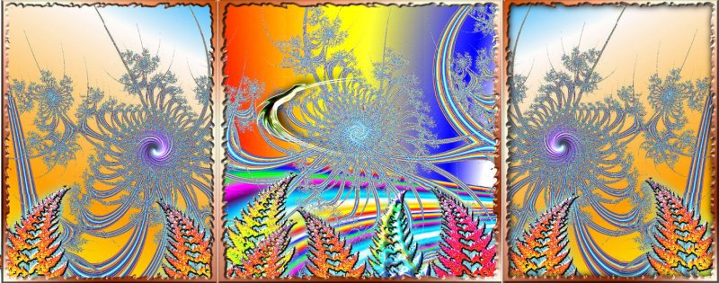 Space Gardens Triptych
