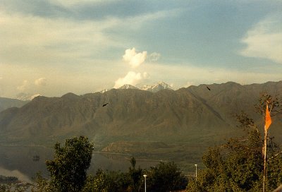Dal Lake from Takht-i-Suleiman