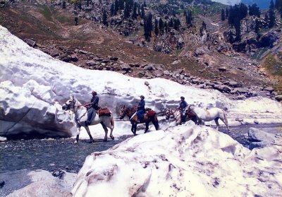 Ice on the Lowari Pass