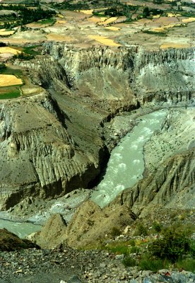 Chitral River gorge