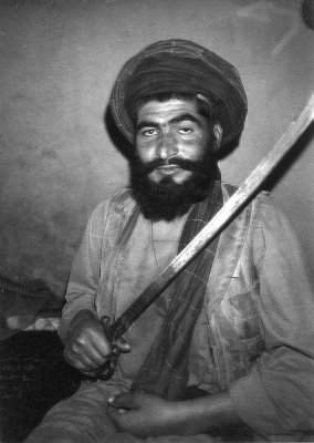 Haji with sword