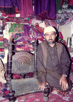 Afghan shopkeeper
