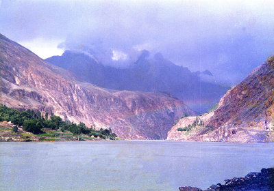 Lake before Gupis (Khalti Lake)