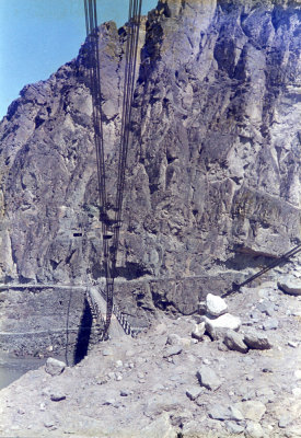 Bridge from rocks to rocks