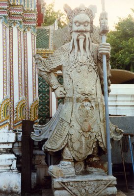 Wat Pho-guard