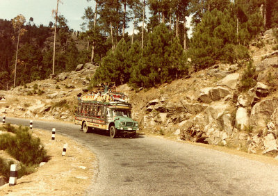 Bus near Abbottabad