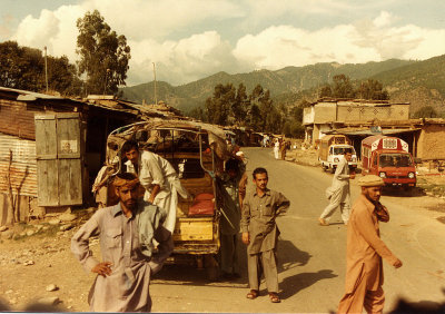 Road near Abbottabad