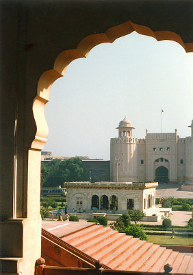 Shahi Qilla from Badshahi Mosque