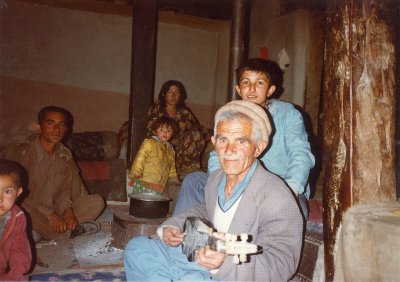 Rabab player Bashran Ali and family