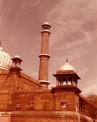 Jama Masjid - rear corner