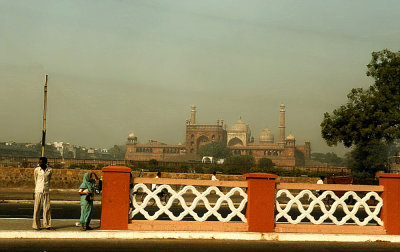 Jama Masjid from distance