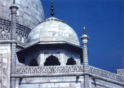 Taj Mahal turret