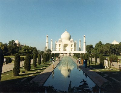 Taj Mahal reflections