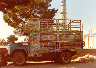 Truck and Jama Masjid