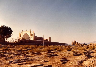 Mosque and graves